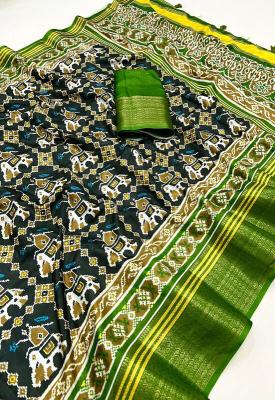 Vastrangan double ikkat patola saree womens wholesale clothing